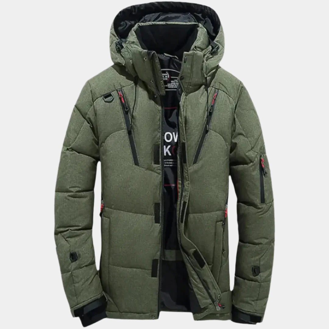 Luxuriöse Arctic-Winterjacke mit Isolierung