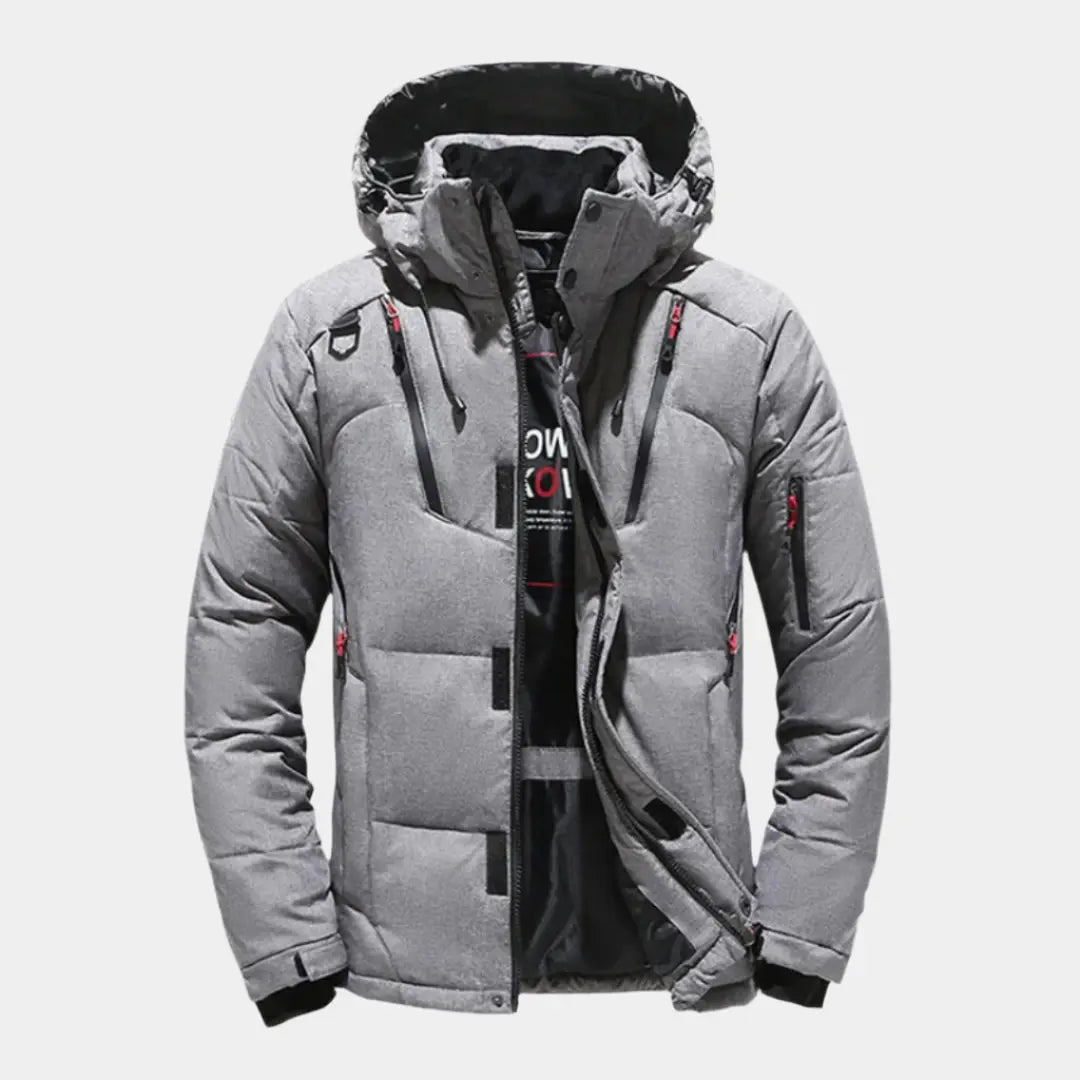 Luxuriöse Arctic-Winterjacke mit Isolierung