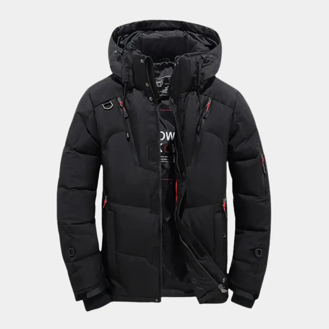 Luxuriöse Arctic-Winterjacke mit Isolierung