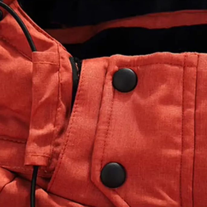 Luxuriöse Arctic-Winterjacke mit Isolierung