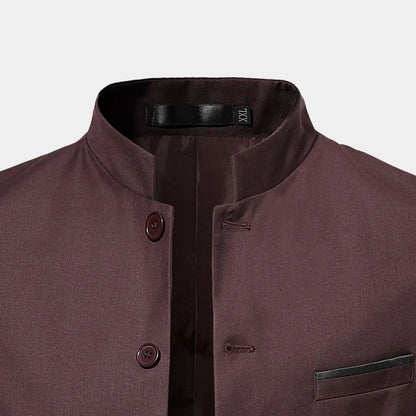 Jacke mit Kragen im Wappendesign – Regal Edition
