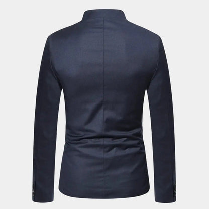 Jacke mit Kragen im Wappendesign – Regal Edition