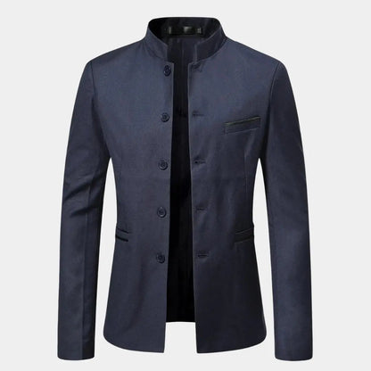 Jacke mit Kragen im Wappendesign – Regal Edition
