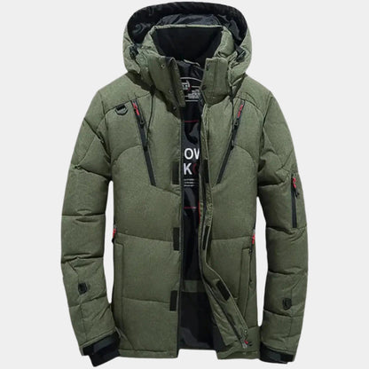 Luxuriöse Arctic-Winterjacke mit Isolierung