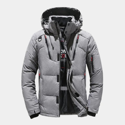 Luxuriöse Arctic-Winterjacke mit Isolierung
