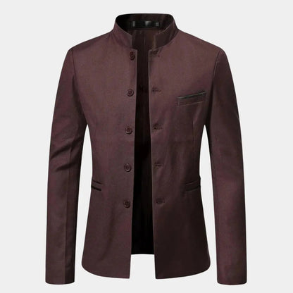 Jacke mit Kragen im Wappendesign – Regal Edition